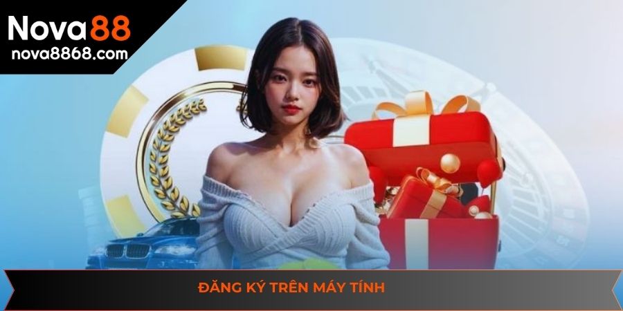 Thực hiện các bước tạo tài khoản đơn giản bằng PC trên trang web