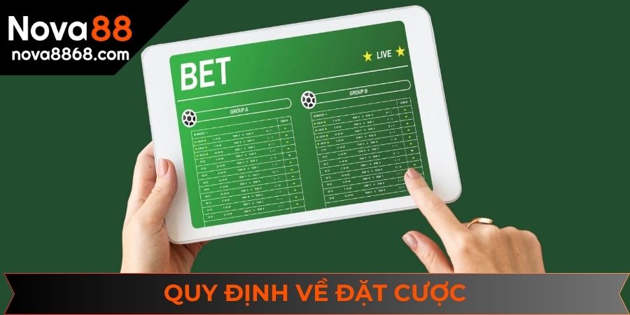 Quy định về việc đặt cược tại nền tảng