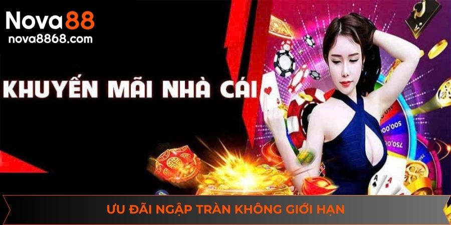 Ưu đãi ngập tràn không giới hạn được diễn ra thường xuyên